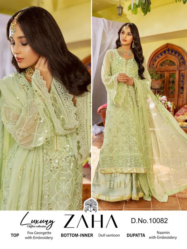 Zaha Naushad Imadad Designer Pakistani Suit Collection